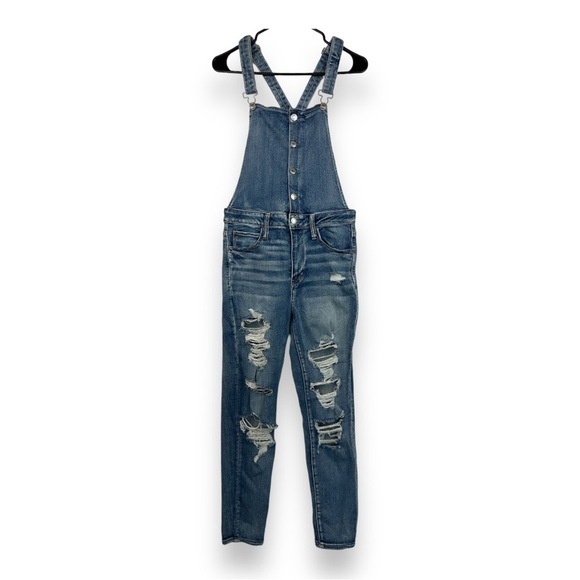 American Eagle Women’s Overalls Size 8 Short - Picture 1 of 11